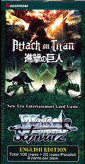 Weiss Schwarz Attack on Titan Vol. 2 Booster Box